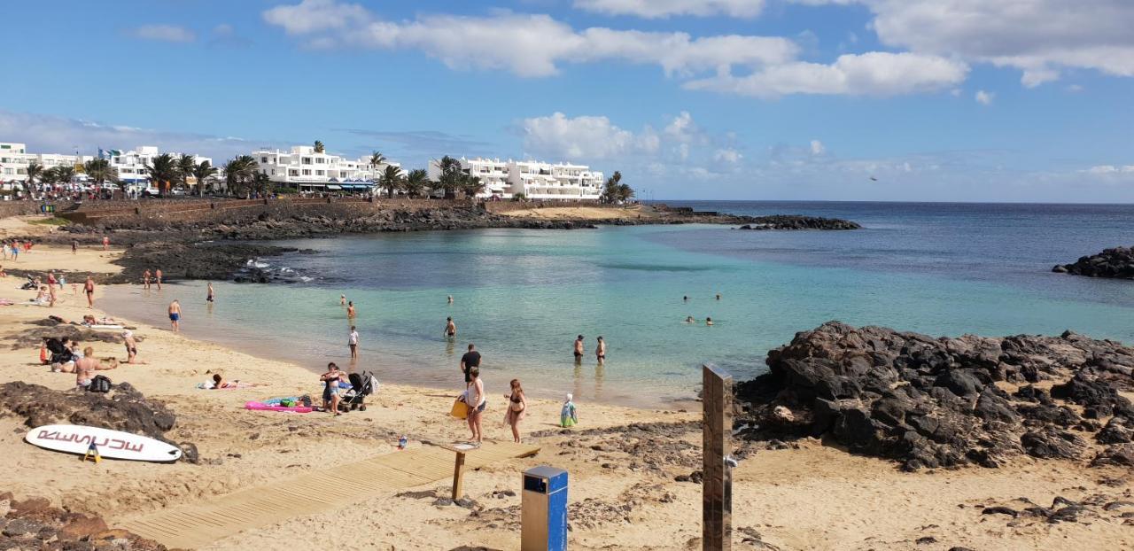 Apartamento Eduardo a primera linea del mar Costa Teguise Esterno foto